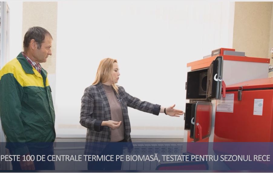 Utilizarea centralelor termice pe biomasă din instituțiile publice ar reduce anual consumul de gaze cu 20 de milioane m3.