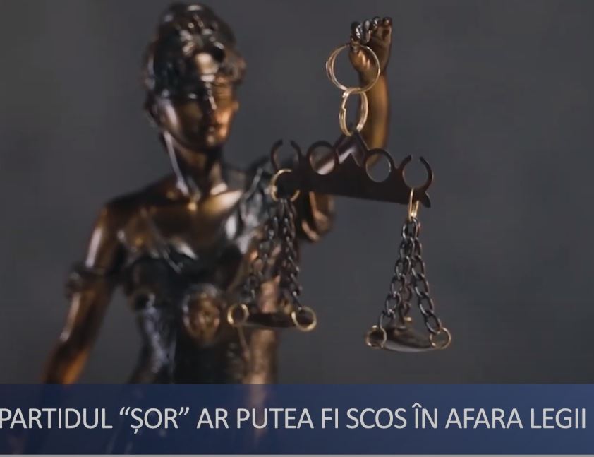 Partidul Șor ar putea fi scos în afara legii.
