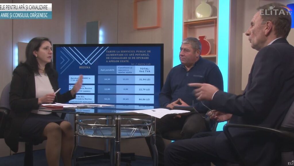 Așa cum este despre majorarea tarifelor la apă și canalizare în Rezina.