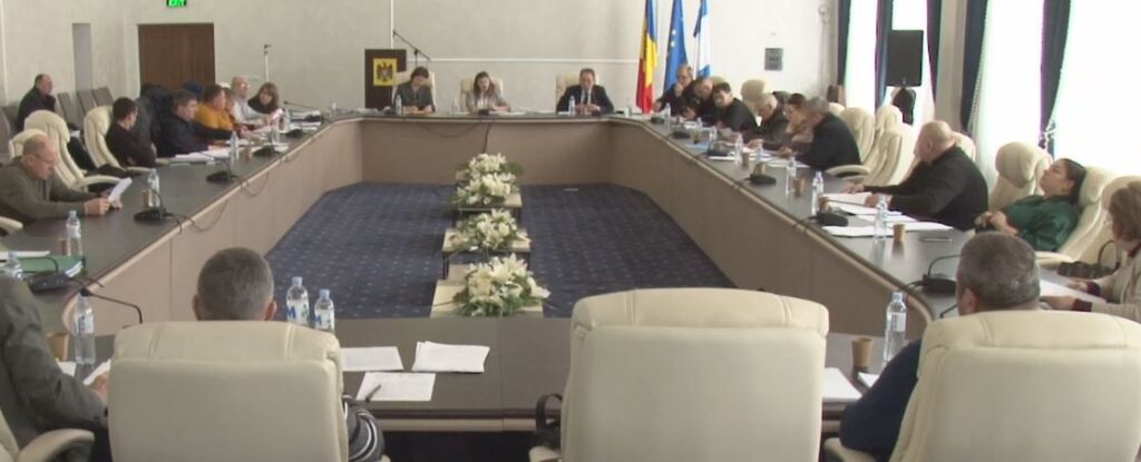 Are loc prima ședința a Consiliului orășenesc Rezina din anul 2023.