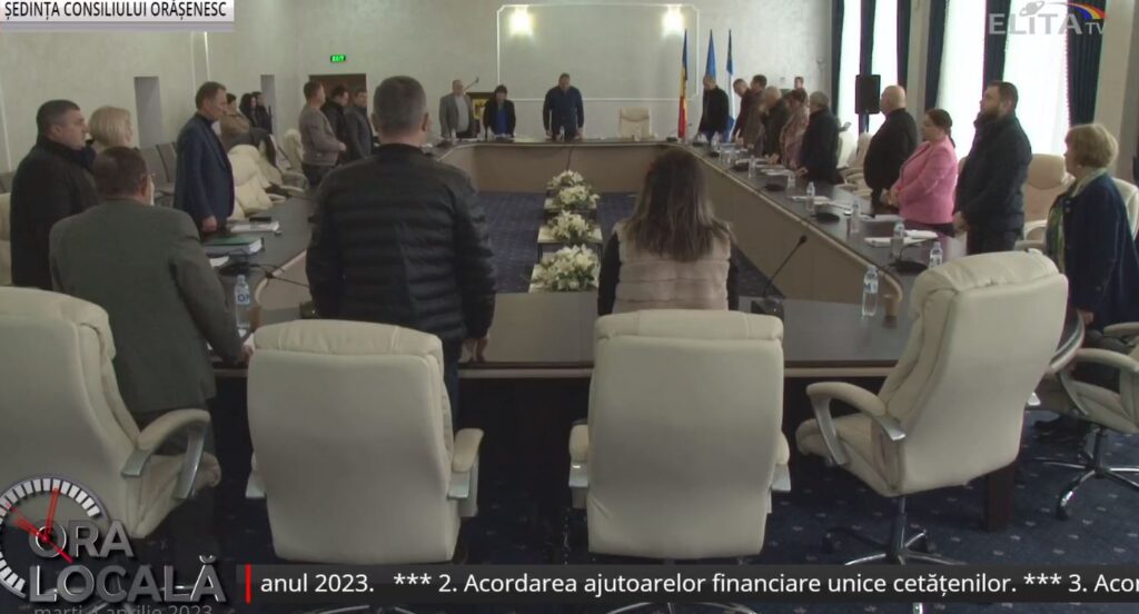 LIVE: Are ședința Consiliului Orășenesc Rezina din 04.04.2023