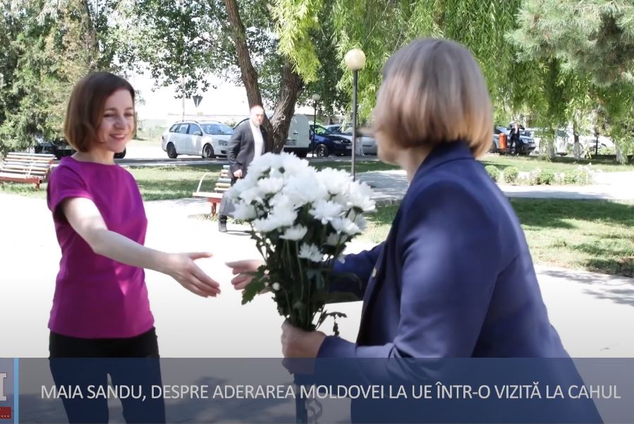 Maia Sandu, despre aderarea R. Moldova la UE, într-o vizită la Cahul.