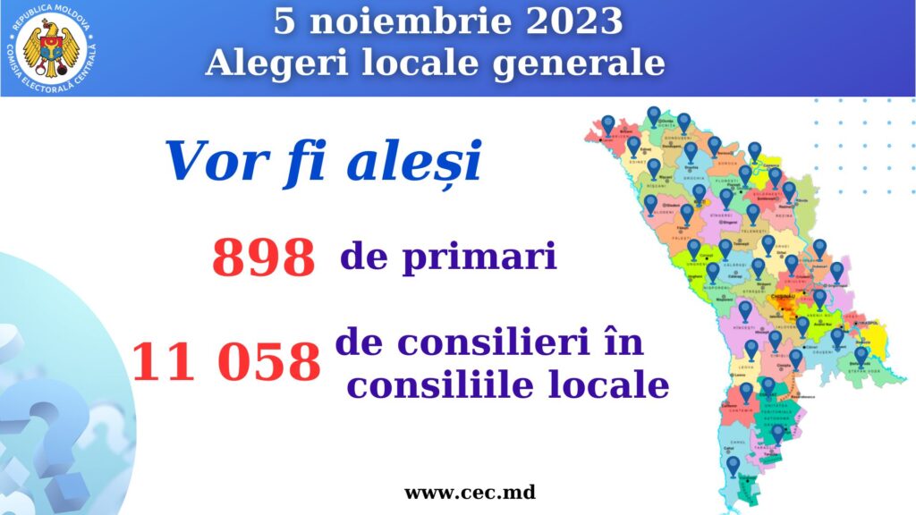 Azi începe înregistrarea candidaților pentru alegerile locale. Cine sunt membrii Consiliului electoral de circumscripție electoral raional Rezina?