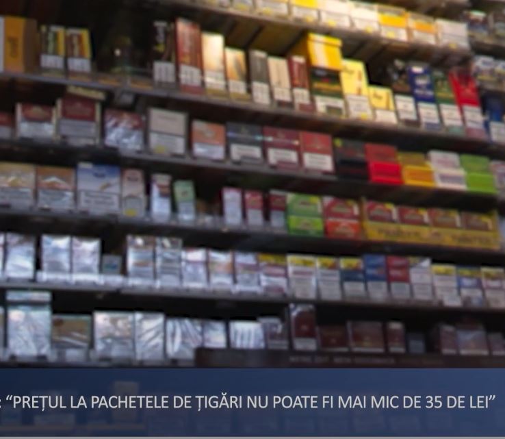 Fiscul atenționează: Prețul la pachetul de țigări nu poate fi mai mic de 35 de lei.