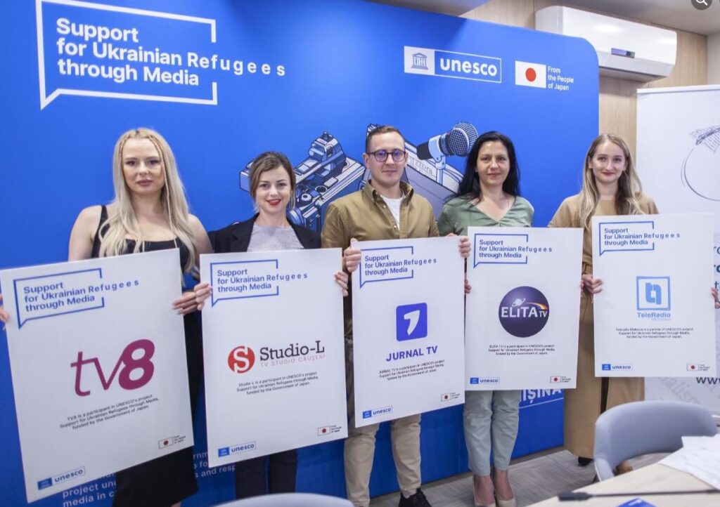 ELITA TV și alte trei posturi TV vor realiza subiecte despre și pentru persoanele strămutate din Ucraina în țara noastră.