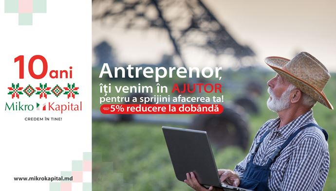 Mikro Kapital: „Antreprenor, îți venim în ajutor pentru a-ți sprijini dezvoltarea afacerii tale”