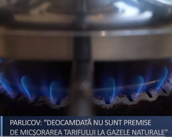 Parlicov, despre tariful la gaze: Stabil, dar fără premize de a fi redus.