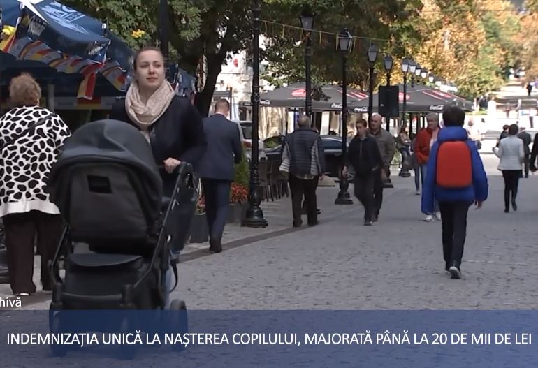Indemnizația unică la nașterea copilului va crește aproape dublu.