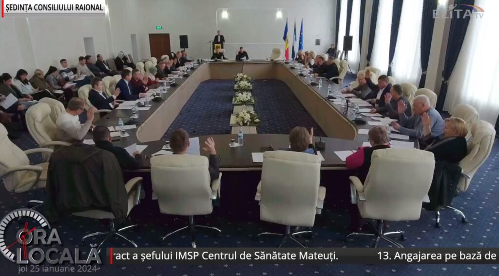 Ce decizii au aprobat consilierii raionali din Rezina la ședința de joi, 25 ianuarie?