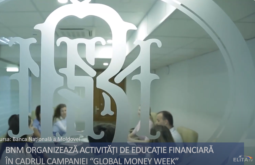 BNM invită copii și tineri la activități de educație financiară în campania ”Global Money Week”.