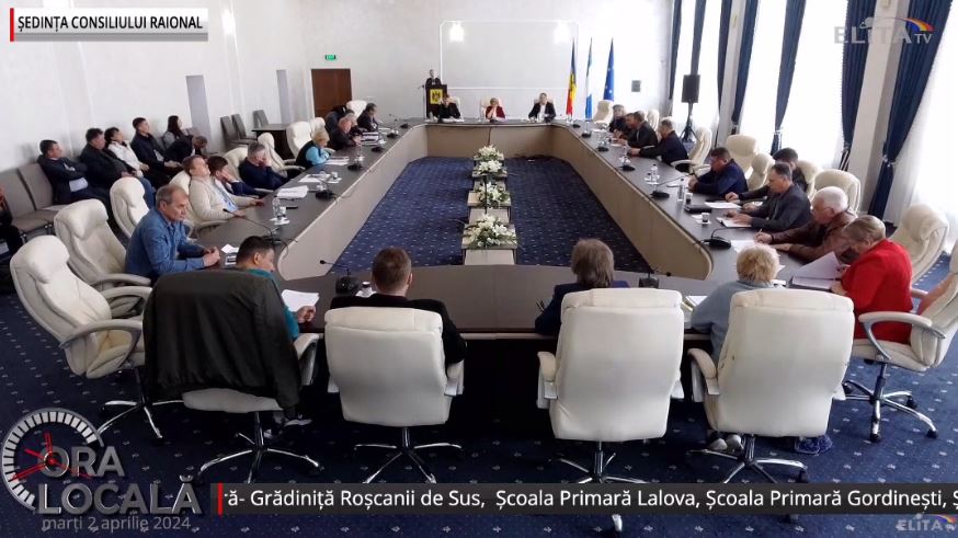 Consiliul Raional Rezina a revenit azi 2 aprilie, în ședință, după o pauză luată vineri 29.03.2024