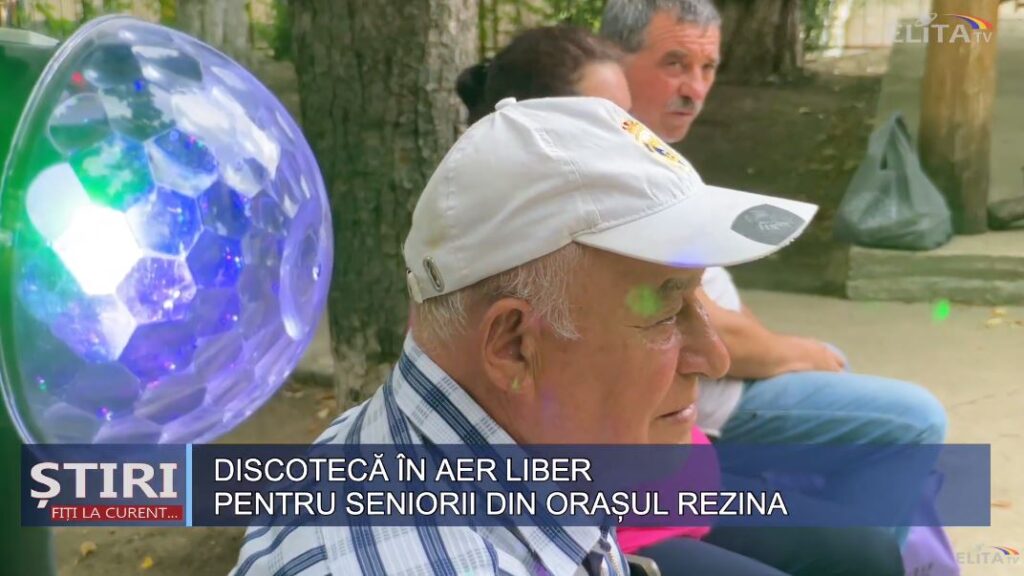 DISCOTECĂ ÎN AER LIBER PENTRU SENIORII DIN ORAȘUL REZINA