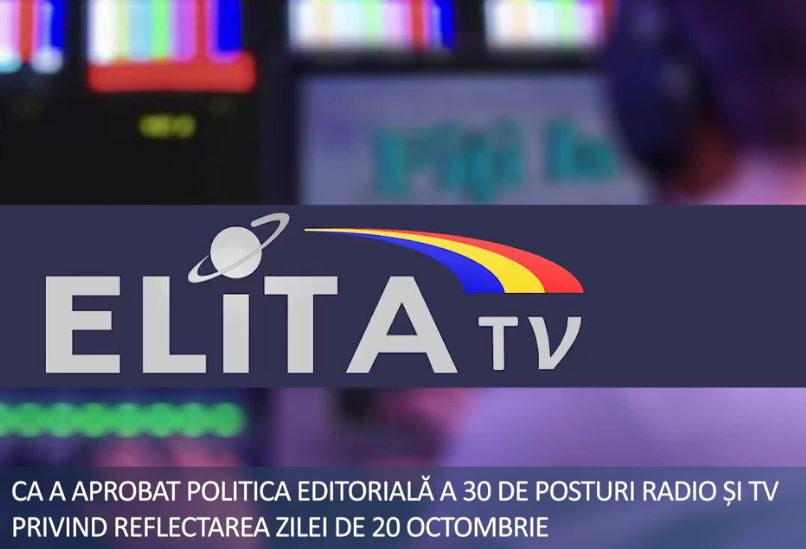 CA a aprobat 30 de declarații ale furnizorilor de servicii media care vor reflecta scrutinele din această toamnă