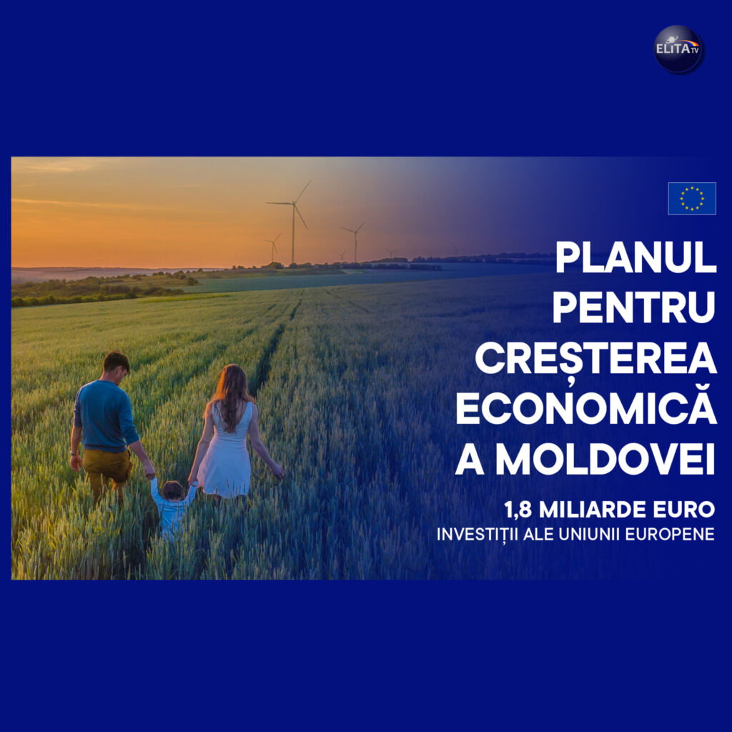 Pachet de sprijin în valoare de 1,8 miliarde EUR pentru a susține Planul de creștere economică pentru Republica Moldova pe calea acesteia către UE.